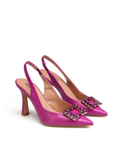 SZPILKI HEGO'S L2958 NAPPA MAGENTA
