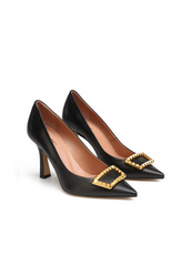 SZPILKI HEGO'S L2957 NAPPA NERO