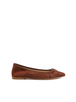 BALERINY HEGO'S MILANO 485S CAMOSCIO MARRONE