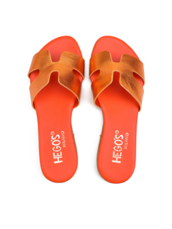 KLAPKI HEGO'S ONCE30 LAMINATO ARANCIO
