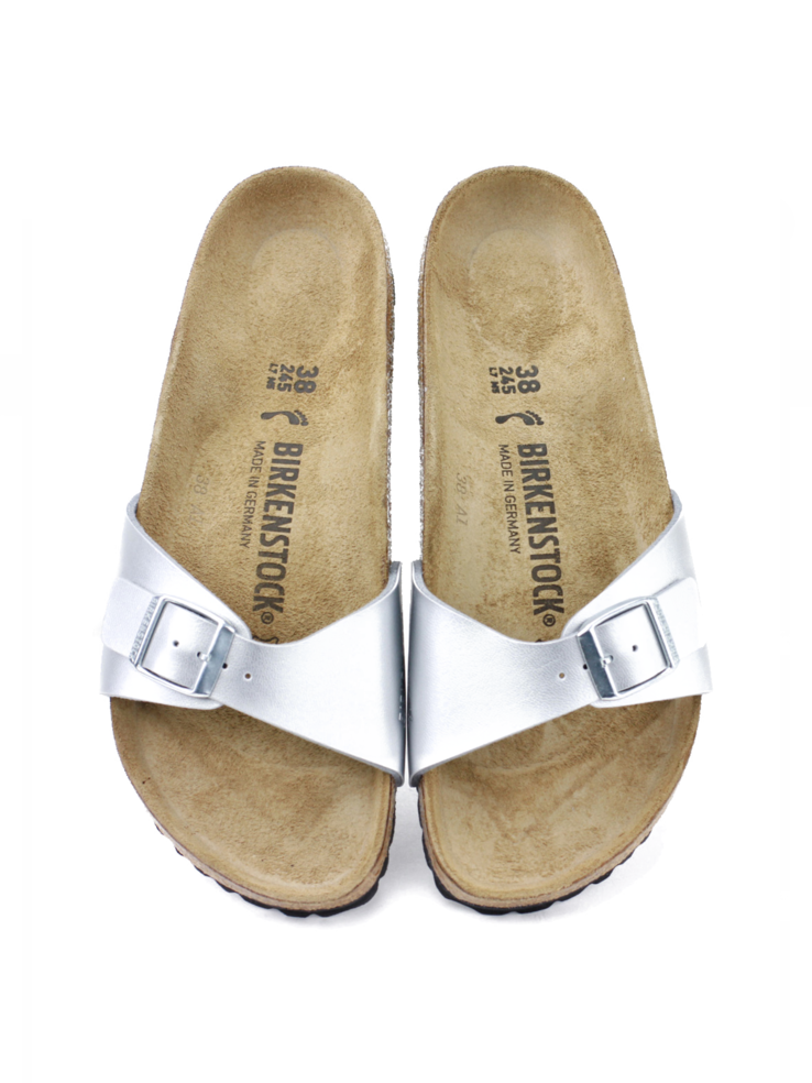 KLAPKI BIRKENSTOCK MADRID BS SILVER