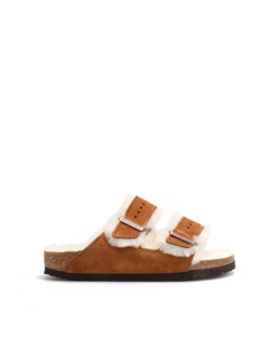 KLAPKI BIRKENSTOCK  ARIZONA VL SHEARLING MINK