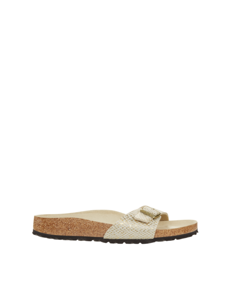 KLAPKI BIRKENSTOCK MADRID MF SHINY PYTHON EGGSHELL