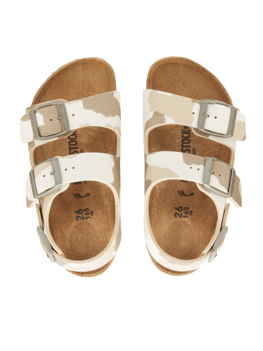 SANDAŁY DZIECIĘCE  BIRKENSTOCK  MILANO KIDS BF DS CAMO ALMOND