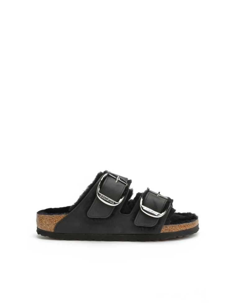 KLAPKI  BIRKENSTOCK ARIZONA BB SHEARLING FL BLACK