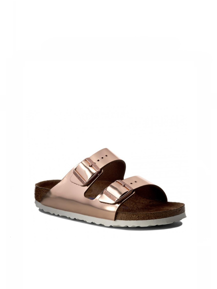 KLAPKI BIRKENSTOCK ARIZONA NL SFB METALLIC COPPER