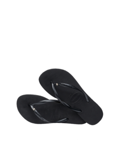 KLAPKI HAVAIANAS HAV_SLIM CRYSTAL GLAMOUR BLACK