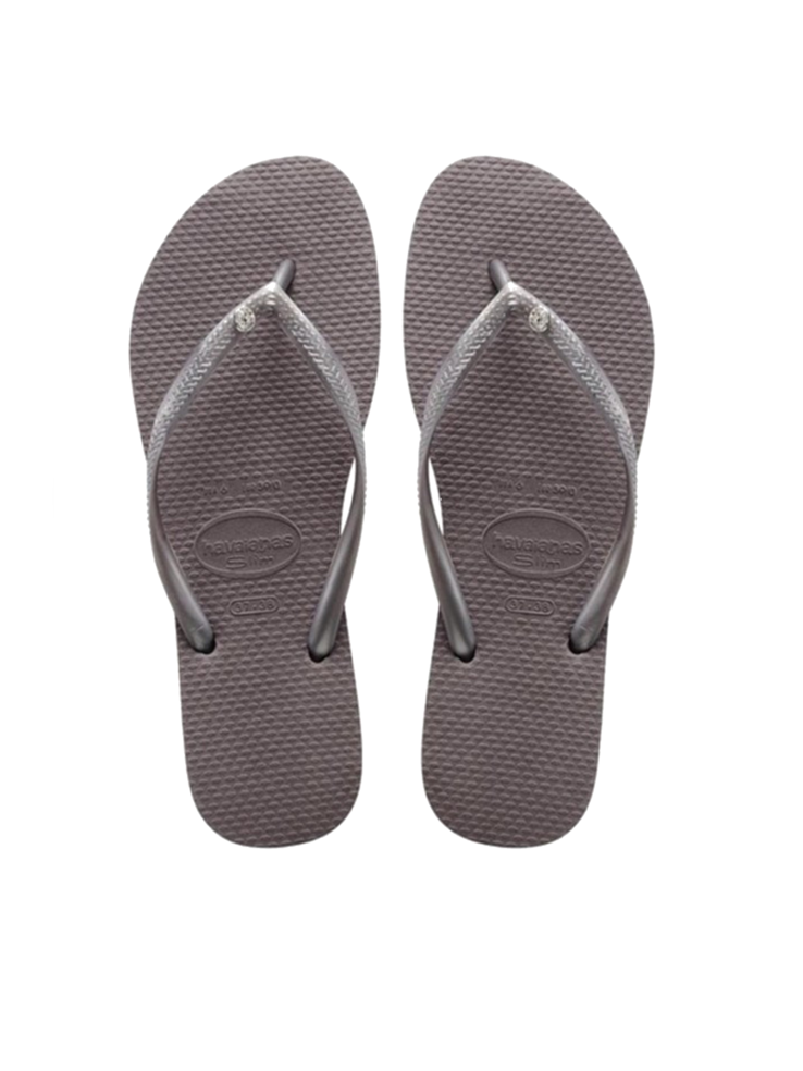 KLAPKI HAVAIANAS HAV_SLIM CRYSTAL GLAMOUR GREY