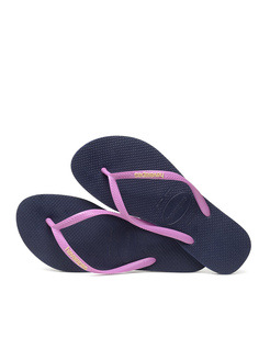 KLAPKI HAVAIANAS HAV.SLIM LOGO MARINO/PINK