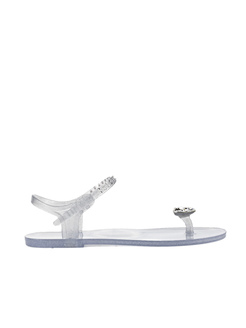 SANDAŁY MENGHI SHOES FOR HEGO'S 827 GLITTER ARGENTO