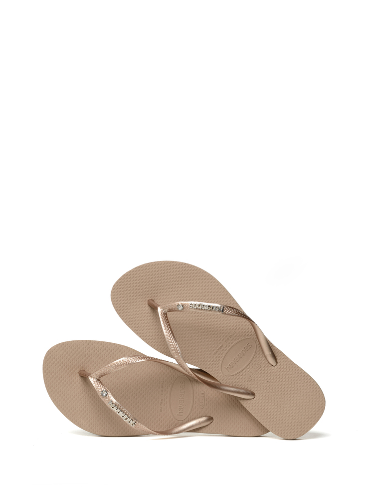 KLAPKI HAVAIANAS HAV.SLIM CRYS.SW II ROSE GOLD