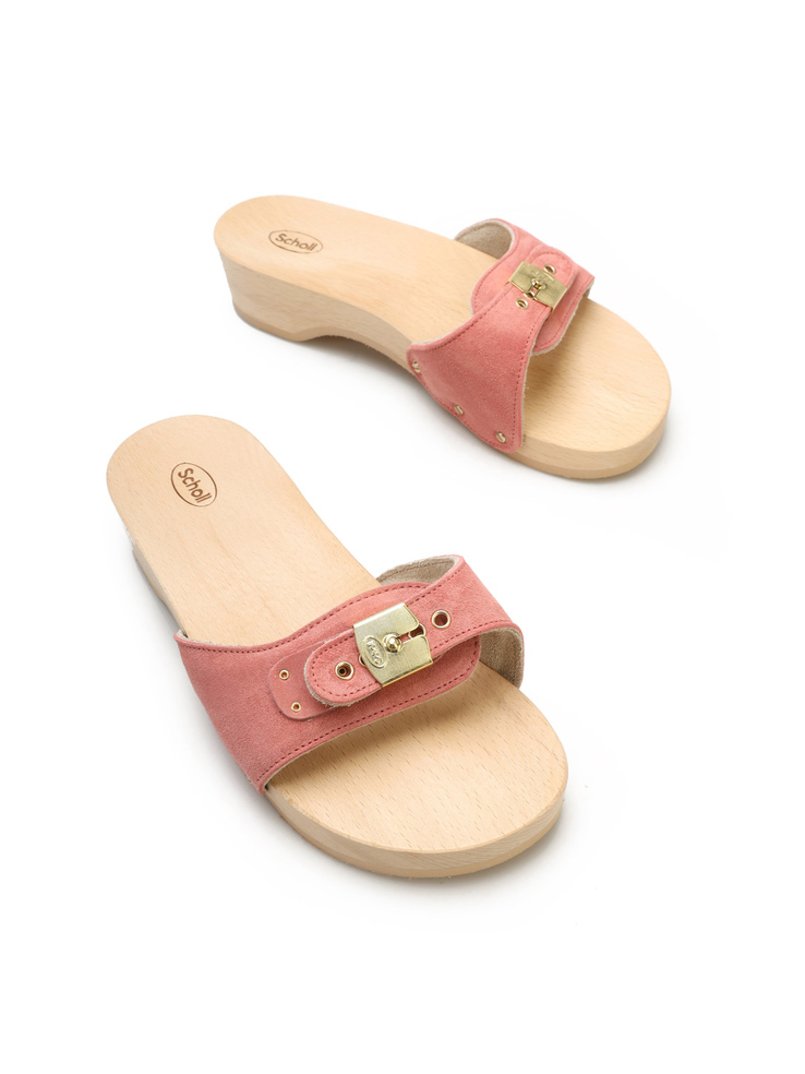 KLAPKI  SCHOLL PESCURA HEEL F298481048 PINK