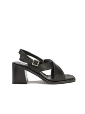 SANDAŁY HEGO'S FR02 VITELLO NERO
