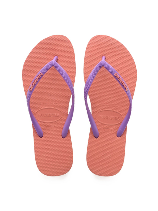 KLAPKI HAVAIANAS HAV SLIM LOGO ORANGE CYBER