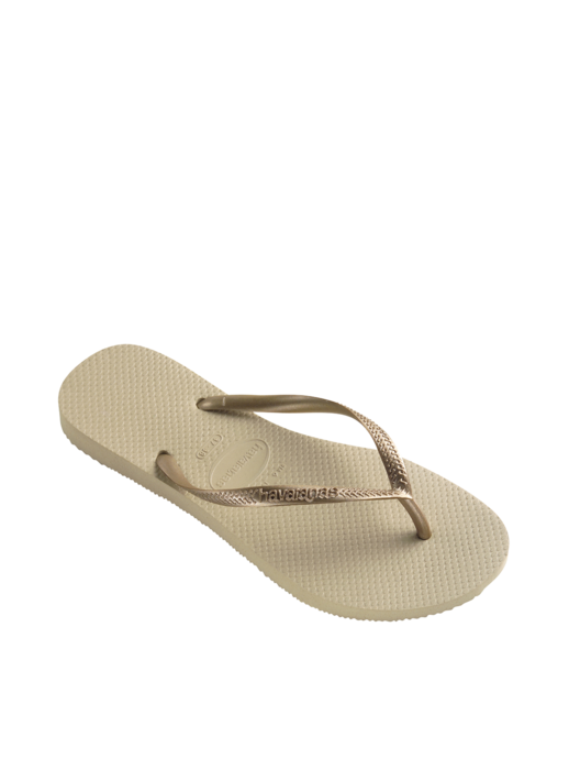 KLAPKI HAVAIANAS HAV.SLIM SAND GREY/LIGHT GOLDEN