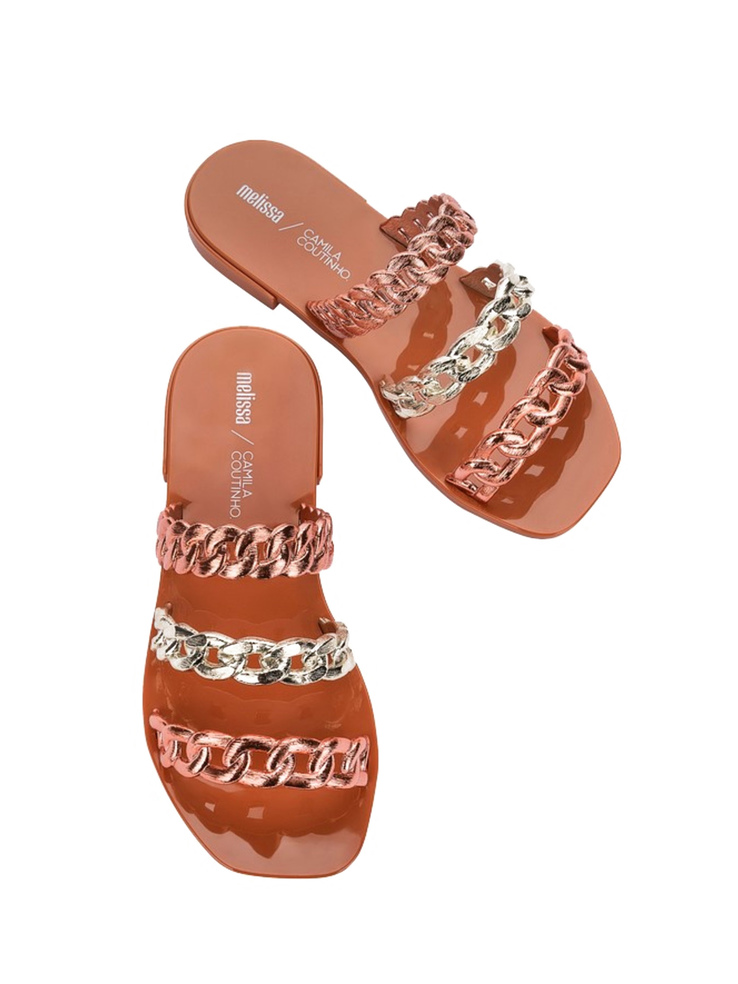 KLAPKI DAMSKIE MELISSA 33568 FEEL+CAMILA AA253 ORANGE