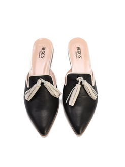 KLAPKI  HEGO'S P042 NAPPA NERO/ICE
