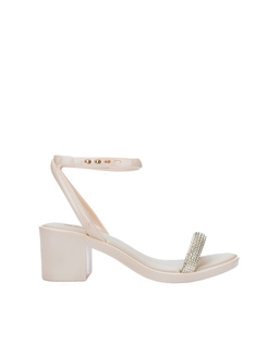 SANDAŁY DAMSKIE MELISSA SHINY HEEL 50851 BEIGE/GOLD 33427 SHINY HEEL 50851 BEIGE/GOLD