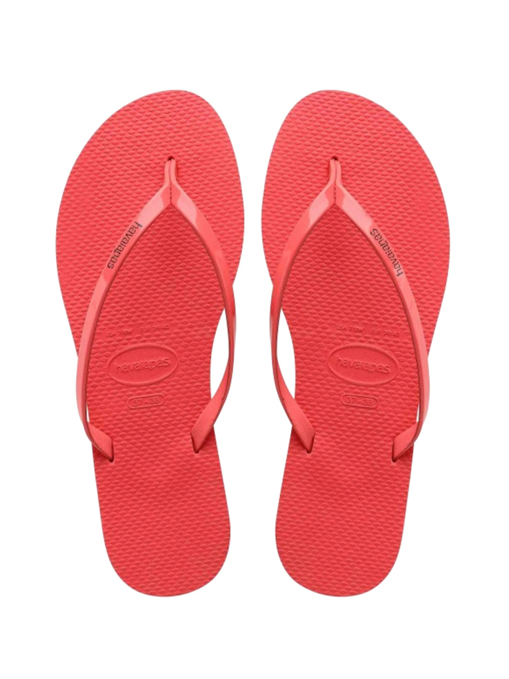 KLAPKI HAVAIANAS HAV_YOU METALLIC CORAL NEW