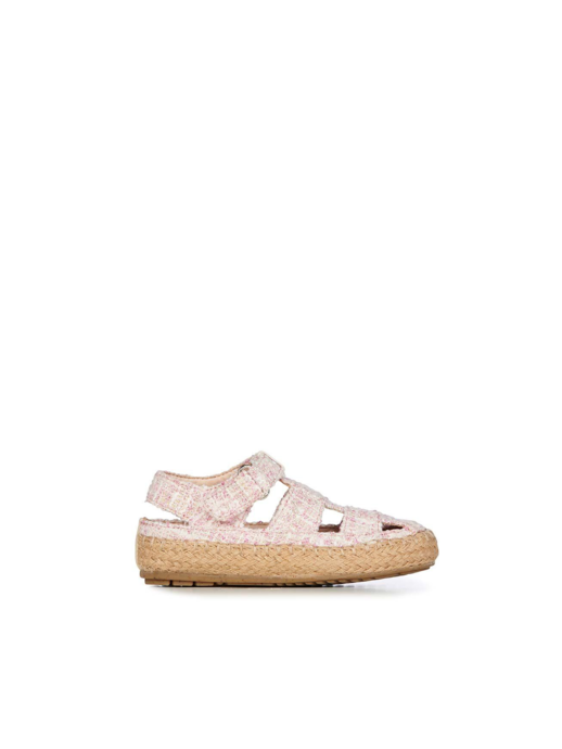 SANDAŁY EMU EMU_KIDS COVE TWEED PALE PINK