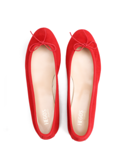 BALERINY HEGO'S P285 CAMOSCIO ROSSO