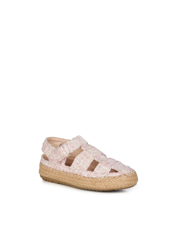 SANDAŁY EMU EMU_KIDS COVE TWEED PALE PINK