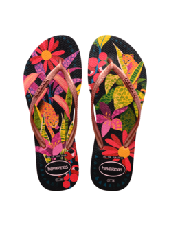 KLAPKI HAVAIANAS HAV SLIM TROPICAL SALMON