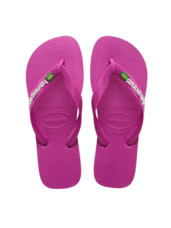 KLAPKI HAVAIANAS HAV BRASIL LOGO ROSE GUM