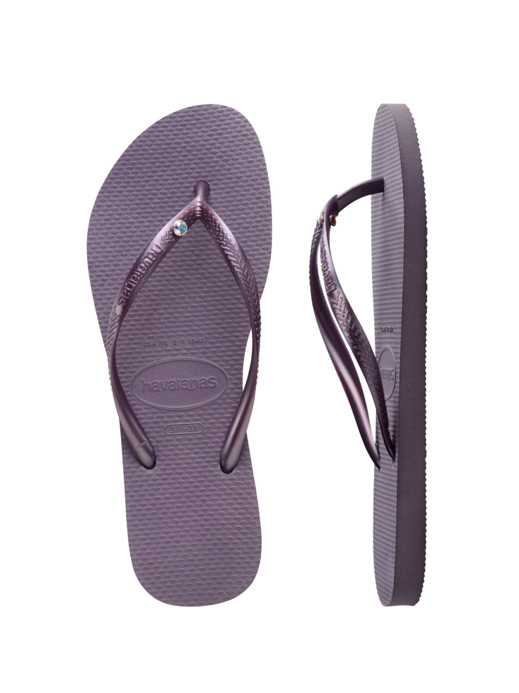 KLAPKI HAVAIANAS HAV SLIM CRYSTAL SW II MALVE