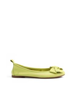 BALERINY HEGO'S MILANO BT2011 NAPPA LIME
