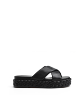 KLAPKI HEGO'S MILANO 536-3061 NAPPA NERO