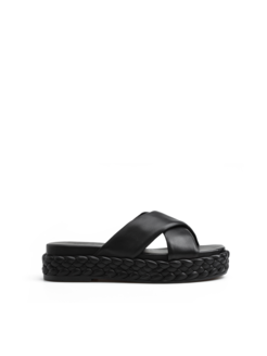 KLAPKI HEGO'S 536-3061 NAPPA NERO