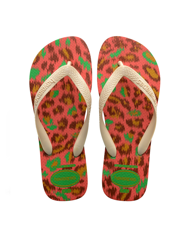 KLAPKI HAVAIANAS HAV TOP ANIMALS LEAF GREEN