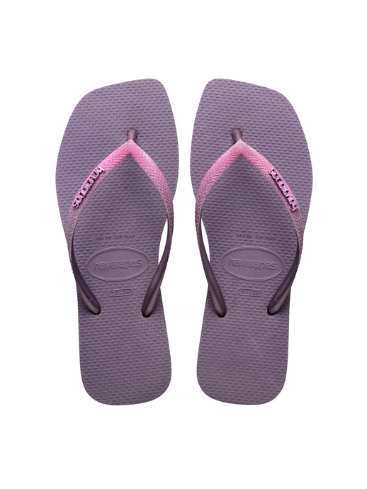 KLAPKI HAVAIANAS HAV SQUARE GLIT MALVE