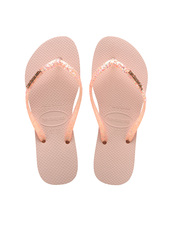 KLAPKI HAVAIANAS HAV SLIM GLIT.FLOURISH MAC.PINK