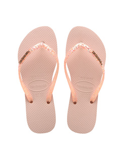 KLAPKI HAVAIANAS HAV SLIM GLIT.FLOURISH MAC.PINK
