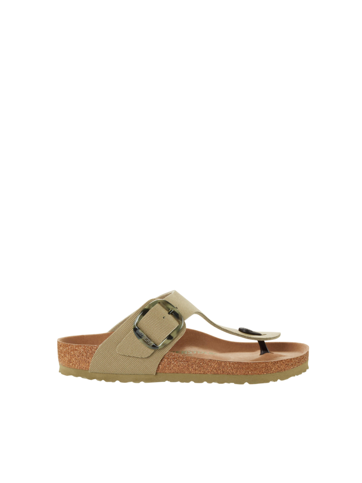 KLAPKI BIRKENSTOCK GIZEH BB TEX CANVAS F.KHAKI