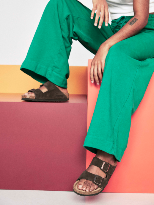 KLAPKI BIRKENSTOCK ARIZONA SFB SUEDE MOCCA