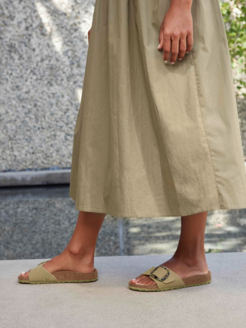 KLAPKI BIRKENSTOCK MADRID BB TEX CANVAS F.KHAKI