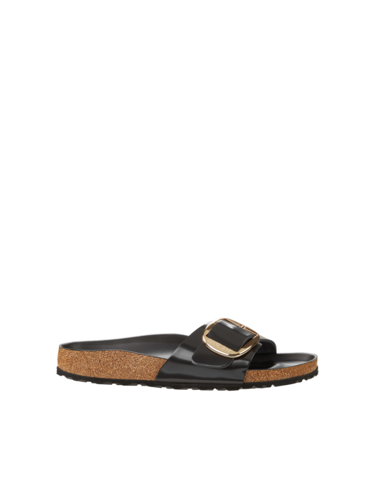 KLAPKI BIRKENSTOCK MADRID BB SHINE BLACK