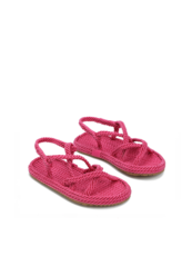 SANDAŁY HEGO'S H23Y6475 LINO FUXIA