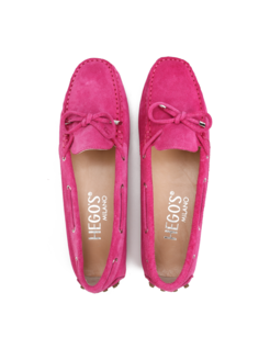 MOKASYNY HEGO'S H23Y6405 CAMOSCIO FUXIA