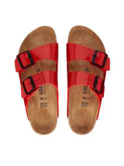 KLAPKI BIRKENSTOCK ARIZONA BF PATENT CHERRY