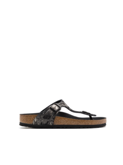 KLAPKI BIRKENSTOCK GIZEH BS VINTAGE METALLIC BLACK
