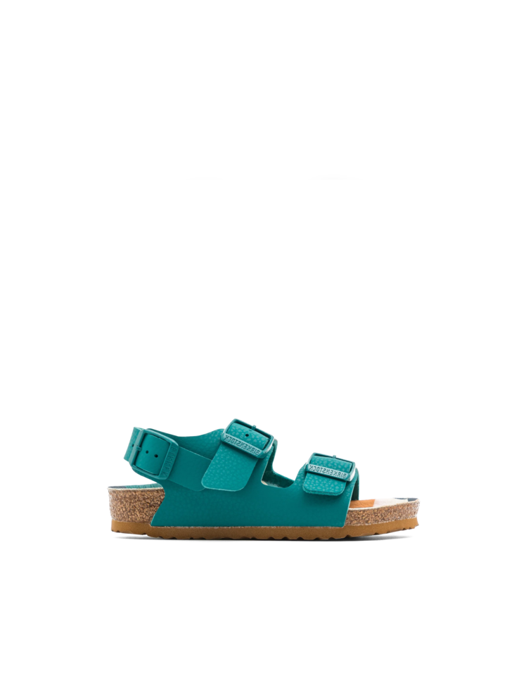 SANDAŁY DZIECIĘCE BIRKENSTOCK MILANO KIDS DESERT SOIL D.TEAL/CAMO