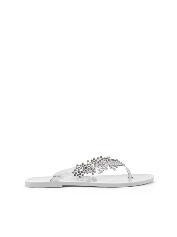 KLAPKI  MENGHI SHOES FOR HEGO'S MILANO 829 GLITTER GRIGIO