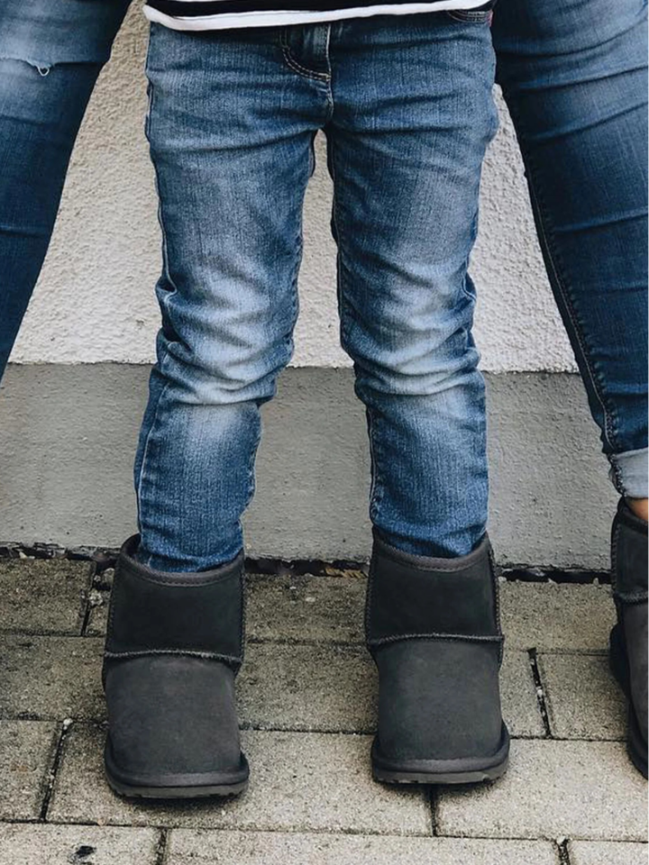 Buty dziecięce Emu Australia Wallaby Mini Charcoal