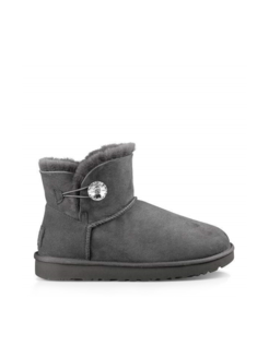 BUTY UGG MINI BUTTON BLING GREY UGG_MINI BUTTON BLING GREY