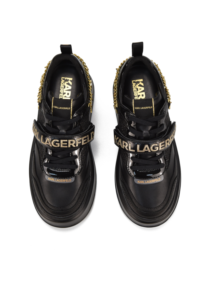 CZARNE SNEAKERSY KARL LAGERFELD
