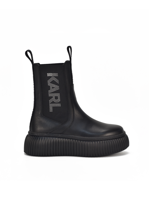 SZTYBLETY KARL LAGERFELD KL42360 KREEPER LO BLACK
